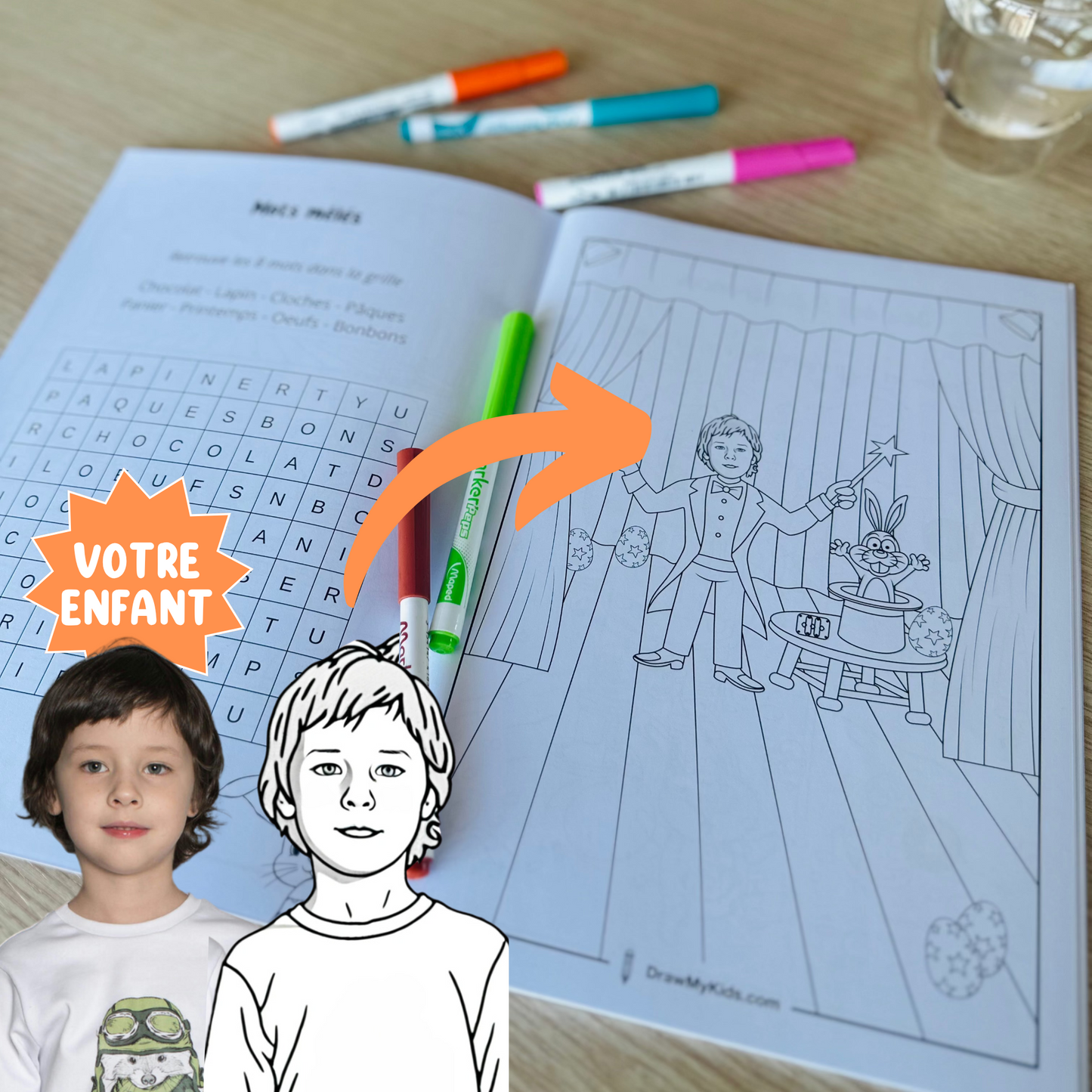 Votre livre DrawMyKids