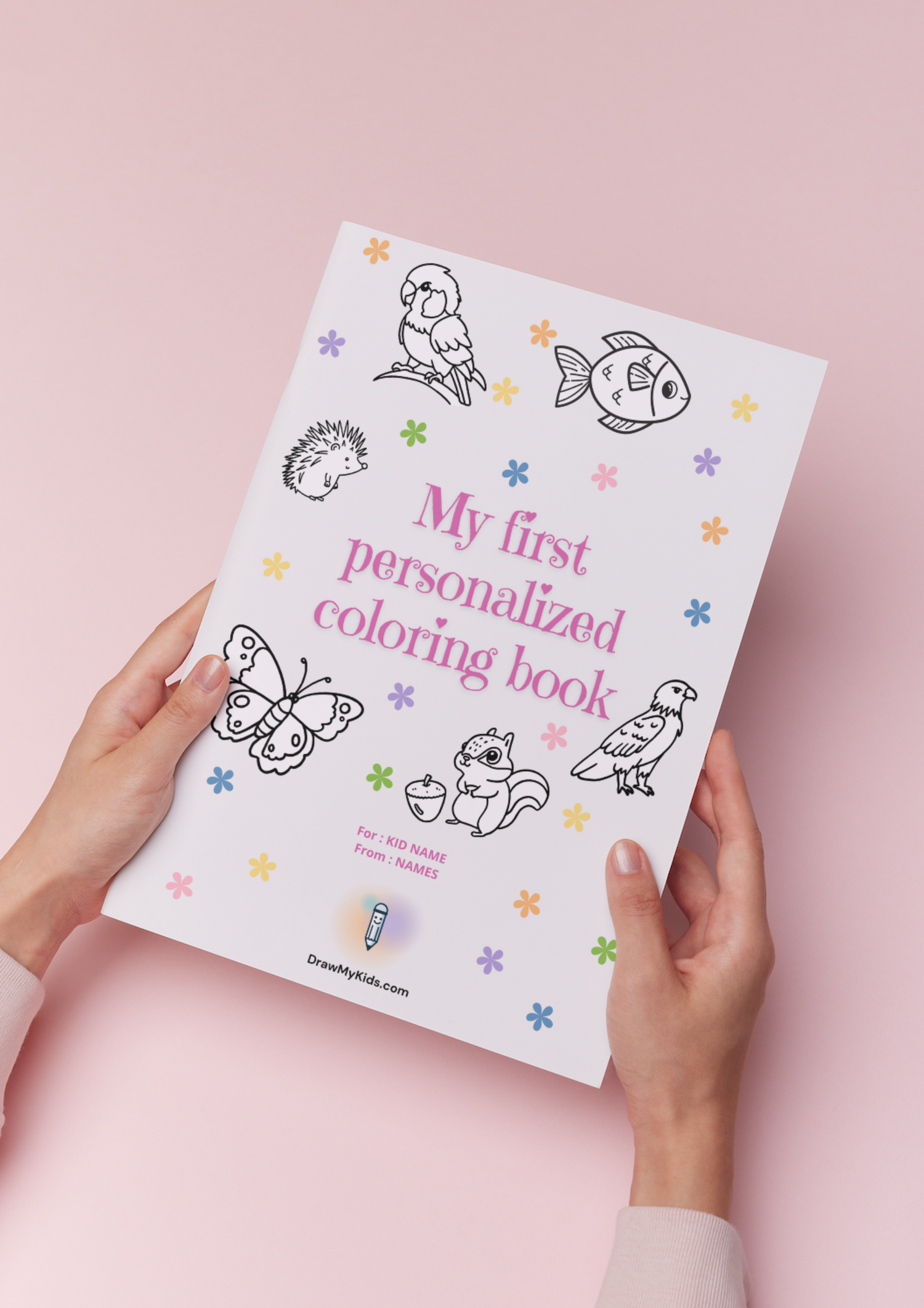 My First Coloring Book Personalized Coloring Activity Book, Kids