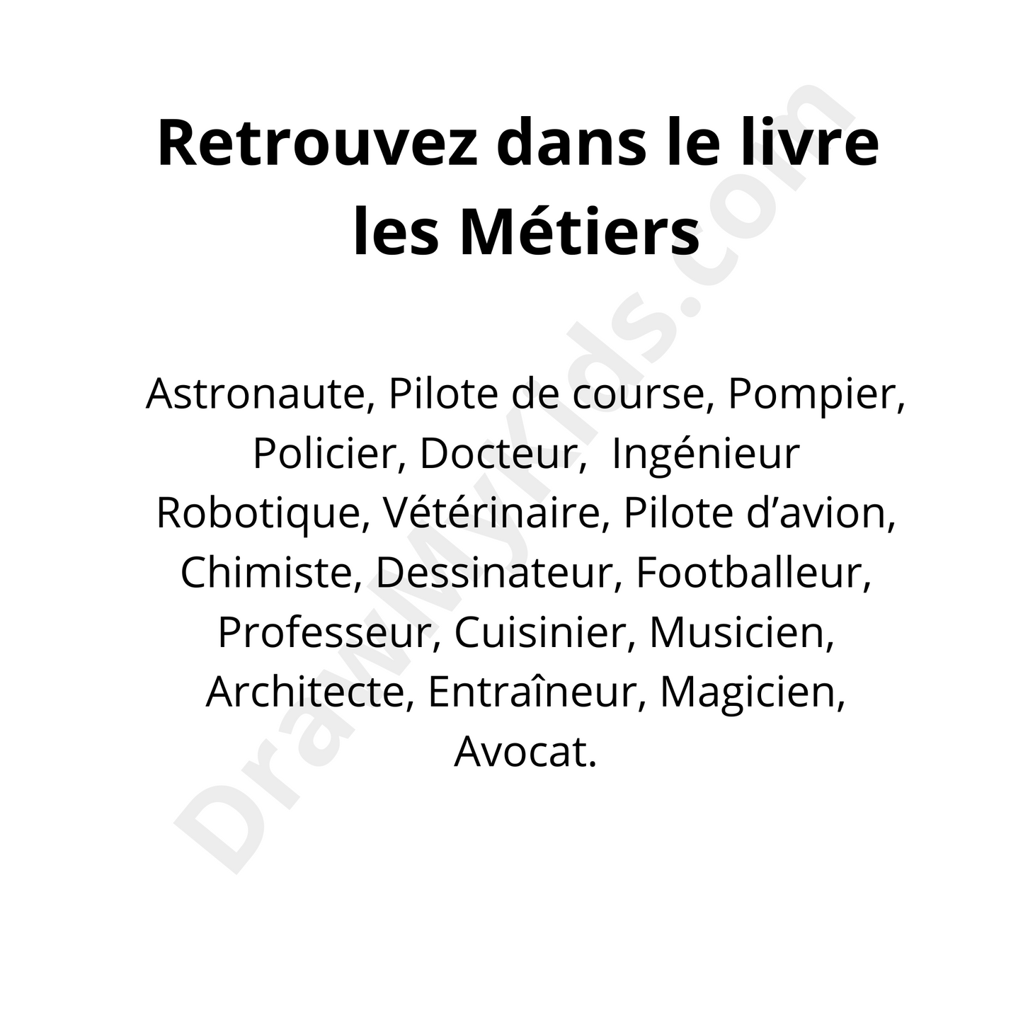 Les Métiers