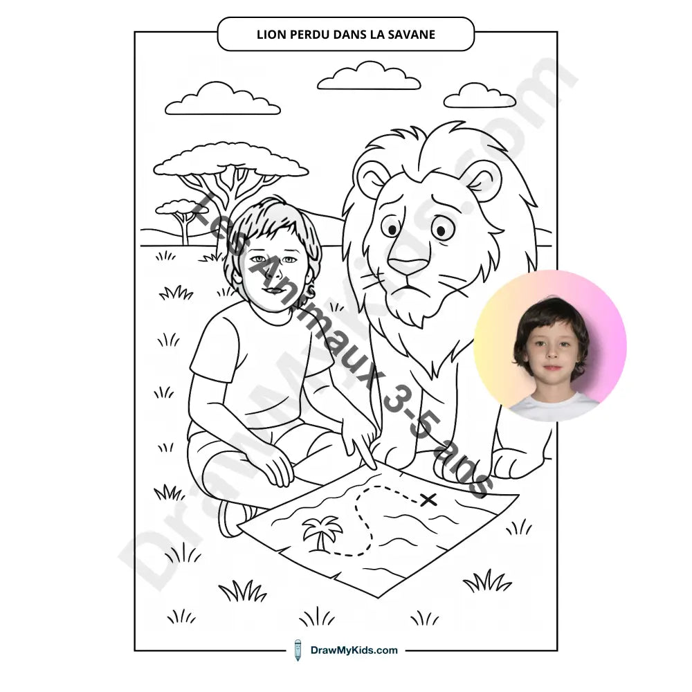 Les Animaux 3-5 ans - Livre de coloriage